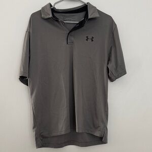 Under Armour Men's Polo in Charcoal